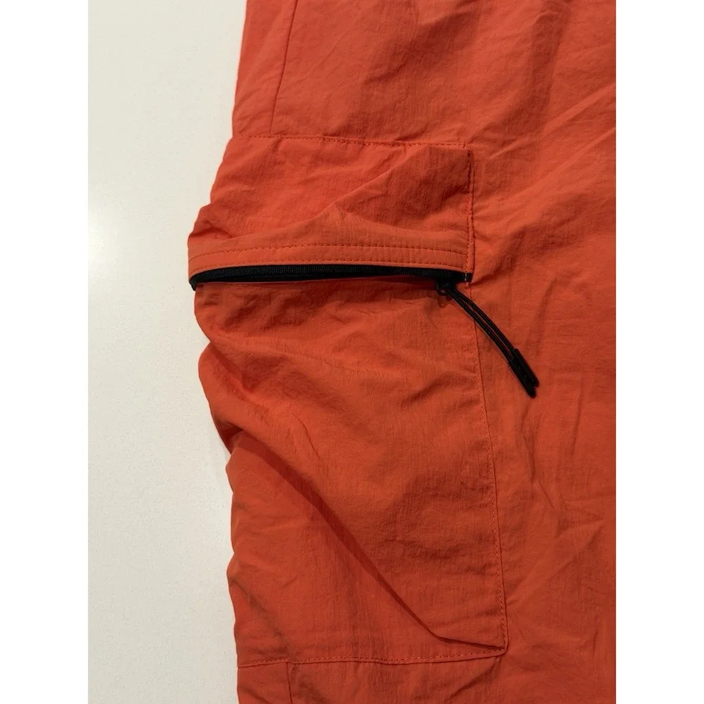 Nike Tech Woven Cargo Pants Orange UPF40 FZ0756-846 Mens Large NWT
